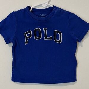 Polo by Ralph Lauren Kids 12 m Boys Navy Tee